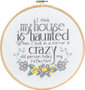 Borduurpakket - My house is haunted