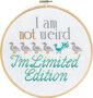 Borduurpakket - Im not weird