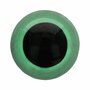 Veiligheidsogen 8mm  groen/zwart