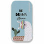 No drama Llama Metallic Box