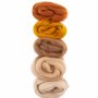 Europese Merino Lontwol – Kleur 9, lichtbruin