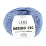 Lang Yarns Merino 120 - 320 Light blue mélange
