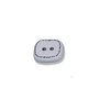 Knoop vierkant - 15mm Beige (99351)