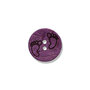 Knoop kokosnoot Voetjes - 15mm Violet (22038)