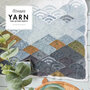 YARN The After Party nr.65 Mountain Clouds Blanket NL, haakpatroon.