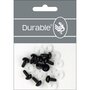 Durable Veiligheidsogen - 10 mm, zwart 