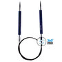 KnitPro Royale 3.5mm Swivel rondbreinaald 80cm kabel